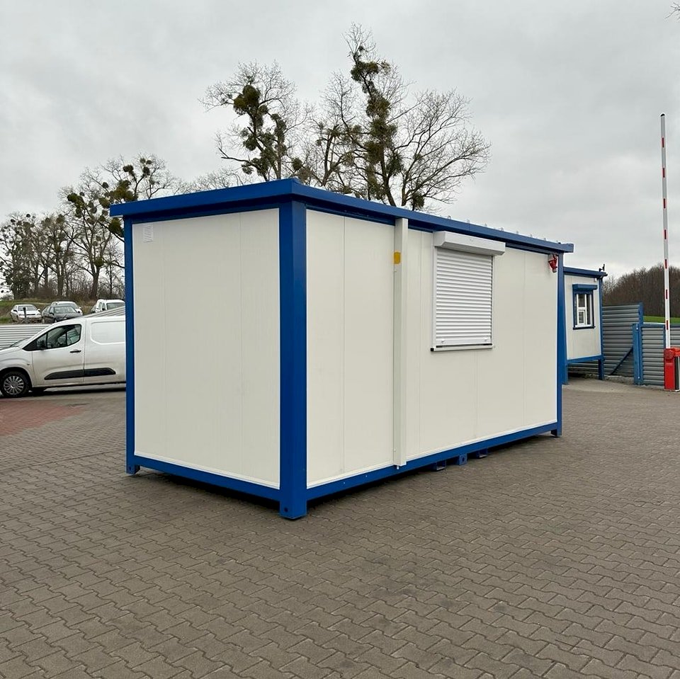 Kontener biurowy z klimatyzacją 5×2.40 m