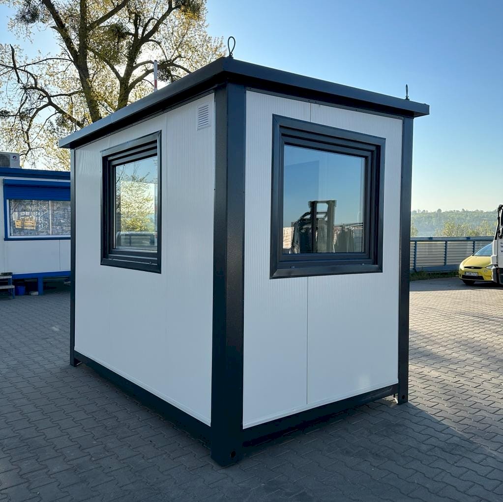 Kontener stróżówka 3×2 m z klimatyzacją