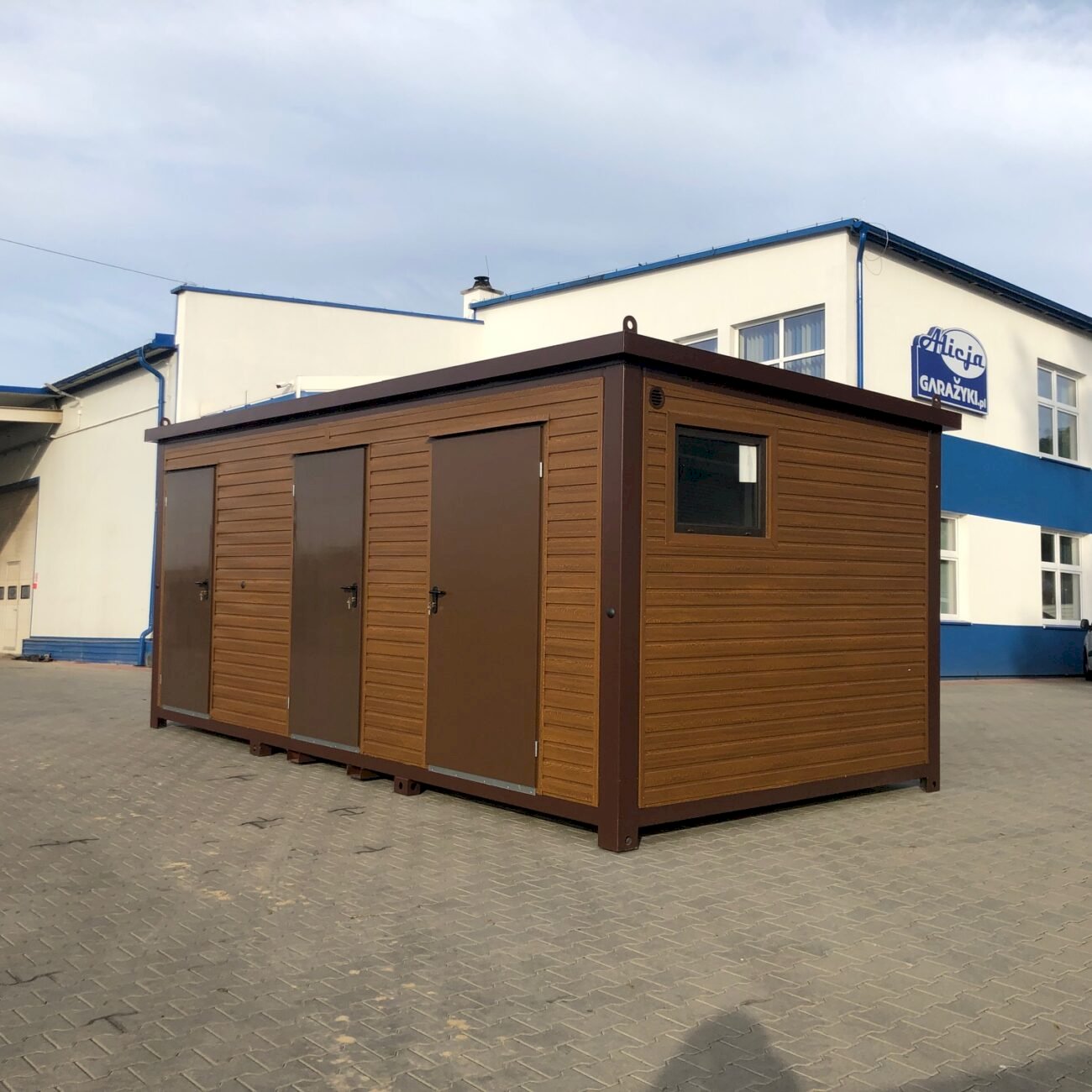 Kontener sanitarny 6,00 x 3,00